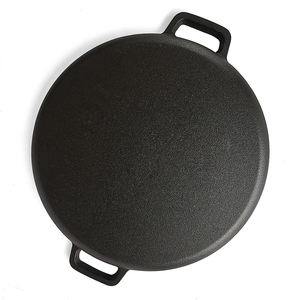 Dia 35 centimetri Ghisa Rotonda Pizza Pan Piatto <span class=keywords><strong>di</strong></span> Cottura Pan - Product Image 3