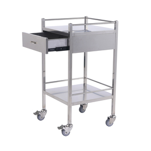 Chaoyang Manufacture Surgical <strong>Dressing</strong> Cart Medical Stainless Steel <strong>Trolley</strong> Hospital Medical <strong>Trolley</strong> 1 Layers Surgical <strong>Trolley</strong> - Product Image 6