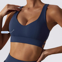 MIQI nouveau soutien-gorge de Yoga nu sentiment Yoga soutien-gorge de sport antichoc haut soutien haut gymnastique sport course gilet pour femme