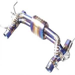 Sistema de Escape Trasero de Titanio de Alta Calidad con Válvulas para Ferrari 488 GTB/Spider/Pista 3.9T V8 2015-2019 - Product Image 4