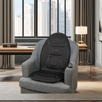 Coussin de massage 3D complet pour siège de voiture avec chaleur infrarouge et pétrissage shiatsu Chaise arrière 3D 5/7/9 moteurs