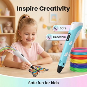Stylo d'impression 3D semi-automatique rechargeable Starlink XCB-06(S) pour l'éveil à la pensée spatiale, modèle plastique, jouet pour enfants - Product Image 2