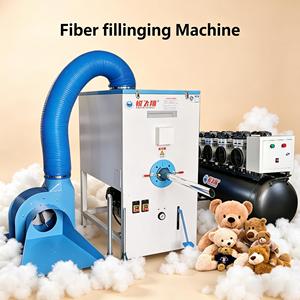 Machine de remplissage automatique de fibres pour jouets en peluche et animaux en coton, prix d'usine, ouvre-fil de coton, déchets, 380V, recyclage - Product Image 1