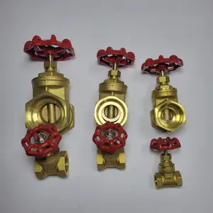 Flexible Manual DN50 PN16 Stainless Steel Explosion Proof Brass Copper Core Hose Gate Valve Price List