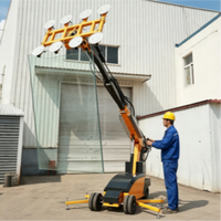 Manipulateur de verre autopropulsé à commande visuelle, équipement de vitrage pour chantier de construction