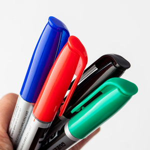 Rotulador de alta capacidad, marcador de aceite grueso <span class=keywords><strong>para</strong></span> grafiti, papel, <span class=keywords><strong>porcelana</strong></span>, vidrio, oficina, negro/rojo/azul - Product Image 5