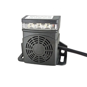 Bocina de Reversa de 12-36V, Bocina Trasera de 24V para Camiones, Alarma de Advertencia, Sirena LED, Bocina Impermeable, Tweeter de Plástico de 15W - Product Image 1