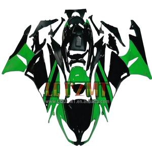 Injection pour KAWASAKI <span class=keywords><strong>NINJA</strong></span> ZX 6R <span class=keywords><strong>636</strong></span> C ZX6R ZX-<span class=keywords><strong>636</strong></span> 13 15 16 17 18 43No.14 ZX636 ZX-6R vert stock <span class=keywords><strong>2013</strong></span> 2015 2016 2018 Carénage - Product Image 1