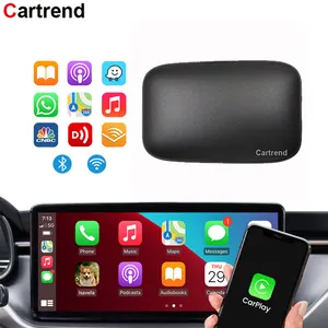 Беспроводной интерфейс CarPlay 2 ГБ + 8 ГБ ТВ-приставка Androidauto AI Box Android Car Play Smart Box адаптер для Youtube Netflix