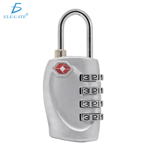 Cadenas à combinaison à 4 chiffres ELE-GATE pour bagages de voyage, cadenas de sécurité approuvé par la TSA - Product Image 1