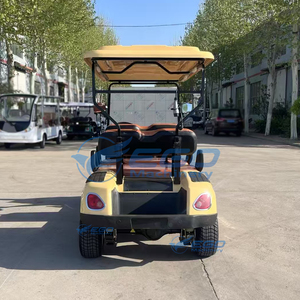 Mini Carro de Golf Eléctrico Clásico de Lujo Económico con 3-4 Asientos y Autonomía de 70-90 km para Bodas, Resorts y Hoteles - Product Image 4