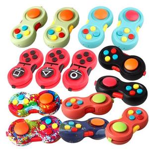 Mainan Fidget menangani mainan klasik pengendali Pad Spinner fokus ADHD dan kecemasan penghilang stres Remas lucu tangan mainan jari - Product Image 1