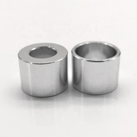 Bouton et douille en aluminium de tournage CNC pour voiture, pièces anodisées colorées de haute qualité
