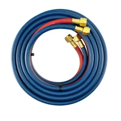 Manufacturing 20 bar PVC Twin Line Welding Oxygen Acetylene Hose Gas Welding Hose Pipe