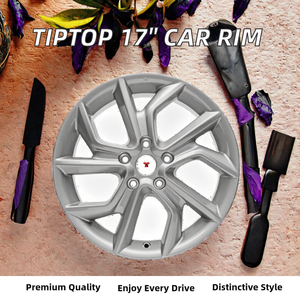 <span class=keywords><strong>Jante</strong></span> en alliage d'aluminium OEM TipTop XX264 17 pouces à déport profond 5x114.3 17x7.0J 46mm finition argent garantie 5 ans pour véhicules japonais - Product Image 3