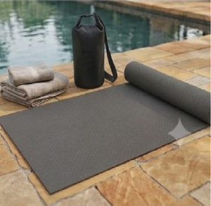 Esterilla de Yoga Gruesa y Acolchada de Espuma TPE de 10 mm, Ligera y Portátil, para Ejercicios de Fitness, con Superficie Flexible Antideslizante - Product Image 1