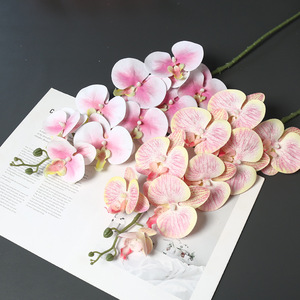 Nine Heads <strong>Film</strong> Moth Orchid Artificial Flowers for Wedding Floral Arrangement Home Hotel Festival Photography Decoration - Product Image 1