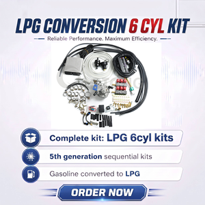 Kit de Sistemas de Motor ACT para Automóviles, Kit Convertidor de GLP para Automóviles, Kit de Gas para 6 Cilindros, <span class=keywords><strong>Precio</strong></span> - Product Image 1