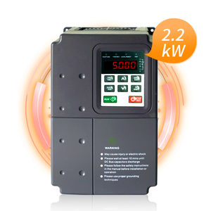 Variateur de fréquence (VFD) solaire KUVO Premium 380V triphasé à courant alternatif (CA) MPPT pour pompe solaire 2.2kw 4kw 5.5kw 7.5kw 11kw 15kw - Product Image 1