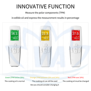 Weiai LCD chế biến thực phẩm chiên chất lượng dầu Temp TPM nấu ăn kiểm tra dầu Dải nhà hàng nhà miễn phí axit béo dầu thử nghiệm máy - Product Image 6