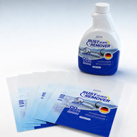 Étiquettes rétractables personnalisées pour bouteilles 360 °   Étiquettes thermorétractables imprimées sur toute la surface pour les bouteilles de boissons, cosmétiques et produits nettoyants