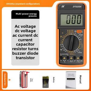 Multimètre numérique de haute précision 9205P-S 9205Pro résistant aux brûlures avec moteur 220V Garantie 1 an - Product Image 6