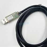 Cable Convertidor USB Serial de Alta Velocidad USB 2.0 Hi-Speed UART con Malla de PVC Utechable YT-C232HD-DDHSP-0 para Escáner de Código de Barras y Cámara