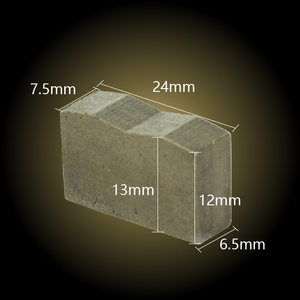 Алмазные сегменты для 6,5 мм, 5,5 мм, многопильный диск, быстрая резка гранита, карьерного камня - Product Image 6