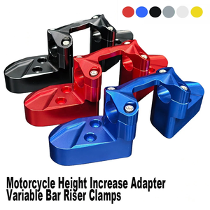 Adaptateur universel de rehausse de guidon 28 mm pour <span class=keywords><strong>moto</strong></span>, pince de fixation variable pour Pulsar NS200 BMW <span class=keywords><strong>Honda</strong></span> KTM Yamaha Pit Dirt - Product Image 2