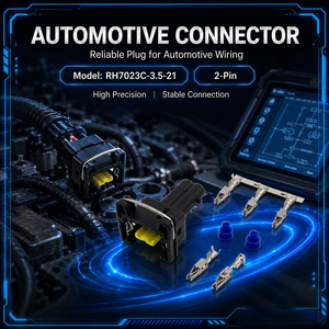 2 Pin TE EV1 Connectors Fuel Injector Connectors Auto Wire Harness <b>Socket</b> 829441-1 881739-1 DJ7023C-3.5-21 - Product Image 2