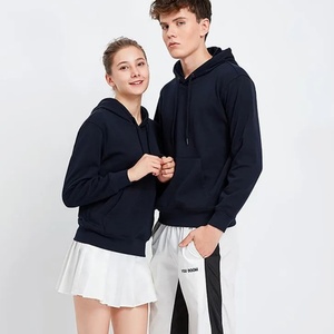 เสื้อฮู้ดซิปแบบหนา ผ้าฝ้าย 100% สำหรับเล่นกีฬากลางแจ้งในฤดูใบไม้ร่วง  รับผลิตตามแบบ OEM พร้อมปักโลโก้ตามสั่ง  มีไซส์ใหญ่พิเศษ ทรงโอเวอร์ไซส์ - Product Image 4