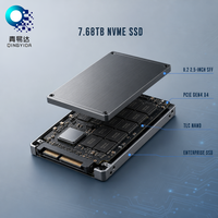 Disque SSD NVMe 7,68 To pour serveur d'entreprise, stockage de centre de données, serveur de virtualisation