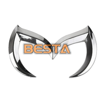 Emblème de voiture modifié en métal universel, logo en forme de M, autocollant, adapté à Mazda