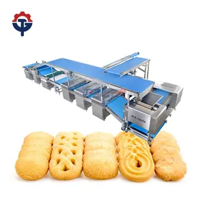 The biscuits making machine electric gas oven for biscuits making