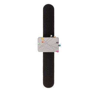 <span class=keywords><strong>Puntaspilli</strong></span> da cucito magnetico da polso, supporto magnetico per perno con cinturino per cucire cinturino da polso in Silicone per fermaglio per capelli - Product Image 3