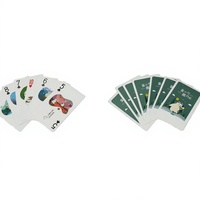 Jeu de cartes personnalisé avec pingouins mignons de dessins animés, Yan Xiaoshao Travel Diary, jeu de poker pour enfants