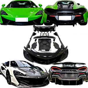 Per McLaren 570/570s/540 Upgrade 600LT Body Kit Dry/Wet in fibra di carbonio paraurti laterali minigonne alettone alettone cofano diffusore posteriore nuovo - Product Image 1
