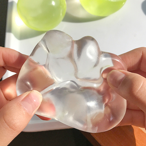 Balle en gelée faite à la main, huile de coco, balle sensorielle anti-stress, jouet amusant, cadeau d'anniversaire, soulagement de l'anxiété - Product Image 2