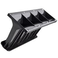 Haut-parleur professionnel Line Array Accessoires de haut-parleur de guide d'ondes ABS en plastique 453*163*222mm Line Array Horn pour Tweeter Throat 26mm