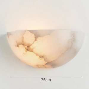 <span class=keywords><strong>Applique</strong></span> murale élégante en albâtre <span class=keywords><strong>demi</strong></span>-<span class=keywords><strong>lune</strong></span> Windham - Product Image 2