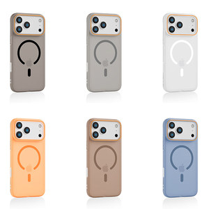 Protector <span class=keywords><strong>mate</strong></span> para funda iPhone.17 <span class=keywords><strong>pro</strong></span> Max, listo para enviar para funda iPhone 17 imán, a prueba de golpes para fundas iPhone 17 a <span class=keywords><strong>precio</strong></span> barato - Product Image 1