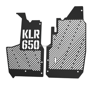 Accessoires de moto pour Kawasaki KLR650 S Protection de radiateur KLR 650 S Adventure Radiators Grille Protector Cover KLR 650 S ABS - Product Image 2