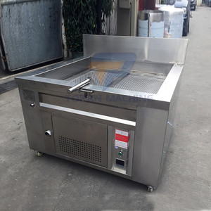 200L 300L 400L thép không gỉ pháp khoai tây chiên làm máy gas nồi chiên sâu máy cho chin chin kubba bánh bao chiên - Product Image 3