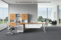 Chaise de bureau de luxe moderne, chaise confortable à dossier haut, chaise de direction avec appui-tête en mesh