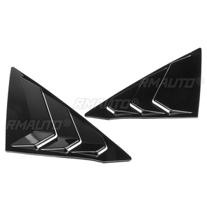 11th Car Rear Side <b>Window</b> Louver <b>Covers</b> Vents Trim <b>Window</b> Shutters Shade For Honda For Civic 11th Eleventh Generation 2021-2022 - Product Image 4