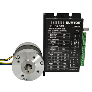 24v 0.33nm 고속 Bldc 모터 57BLY10330 + BLD250S 브러시리스 모터 (드라이버 포함) BLD250S - Product Image 4