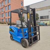 Chariot élévateur industriel de 1 tonne de qualité supérieure pour la manutention de l'acier, du bois et des blocs de béton