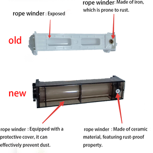 المنزل الحديث 0 الفورمالديهايد اللاسلكي ظلال العسل من أعلى إلى أسفل التعتيم للماء مقاوم للرياح في الهواء الطلق/الاستخدام المكتبي - Product Image 4