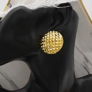 黄金设计师耳环时尚耳环趋势2021女性E497