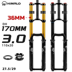 Himalo Xuống Dốc Softail 26/27.5Inch Xe Đạp Phía Trước Ngã Ba 170Mm Du Lịch Nhôm MTB Dh AM Xe Đạp Ngã Ba Xe Đạp Xe Đạp Treo Ngã Ba - Product Image 2